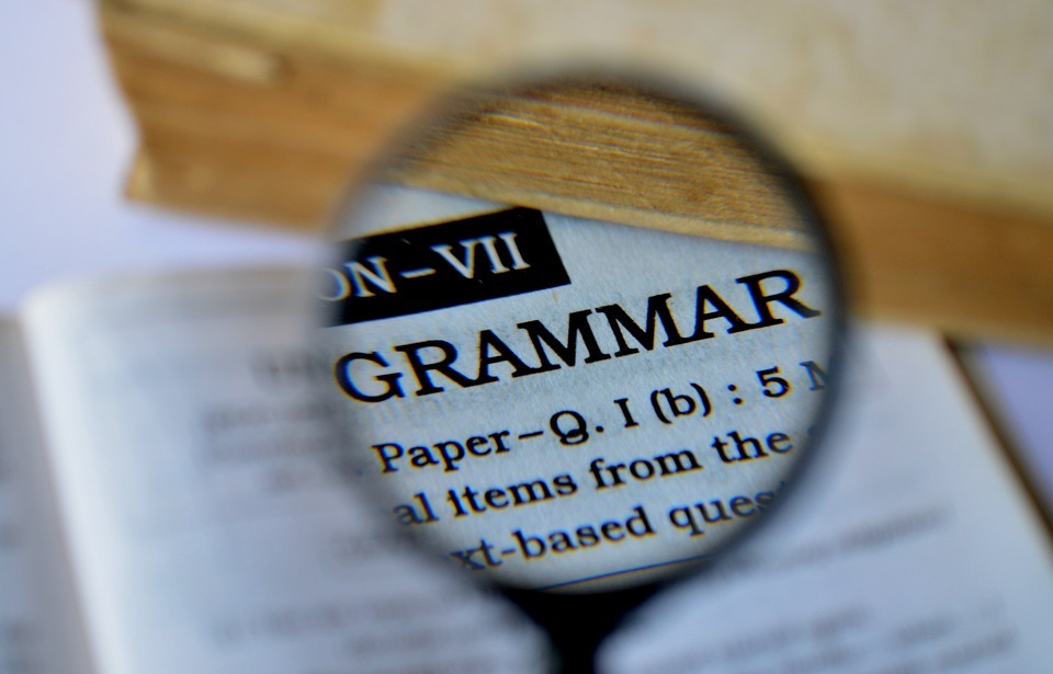 grammar, magnifier, magnifying glass