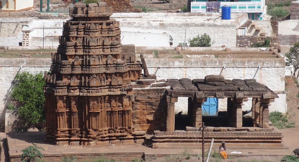 temple, badami, karnataka