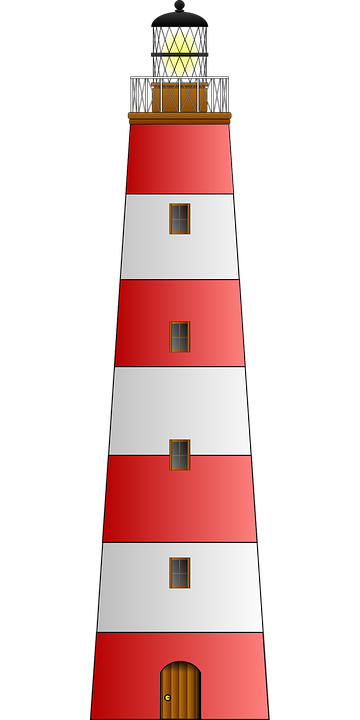 lighthouse, navigation, sea