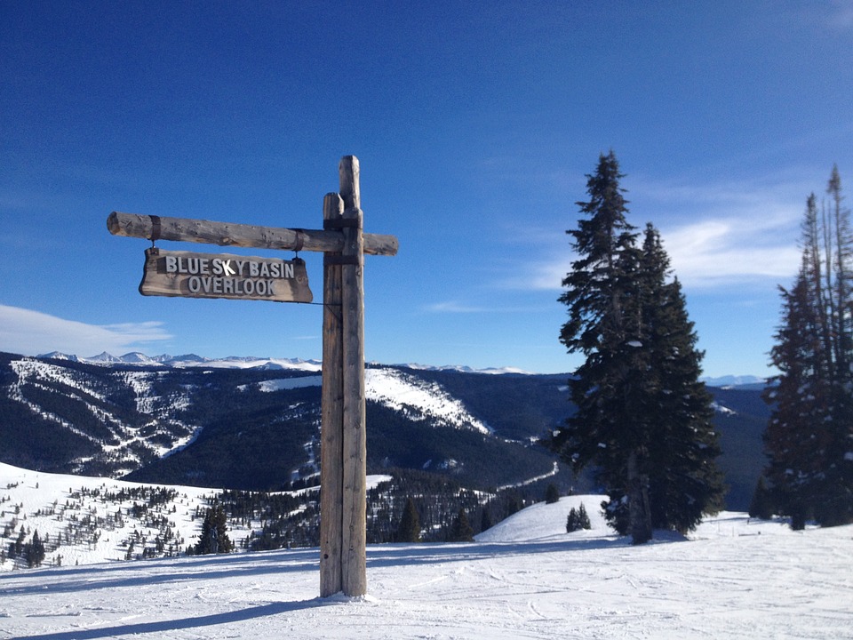 skiing, snow, po