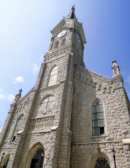 church, tower, catholic