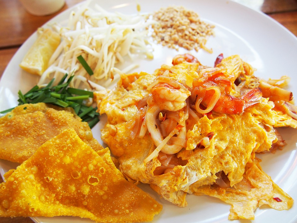 pad thai, thai food, food