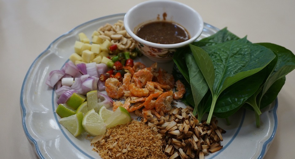 miang kham, northern thai food, food