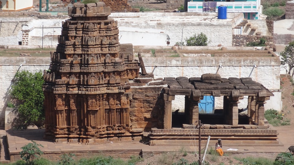 temple, badami, karnataka