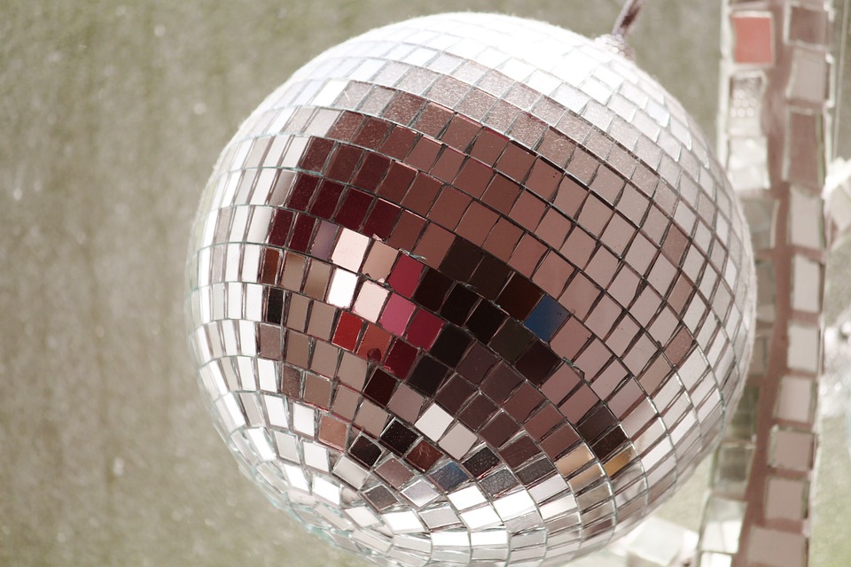 disco ball, mirror, about