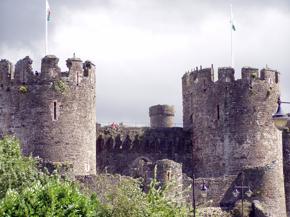castle, conwy, historically
