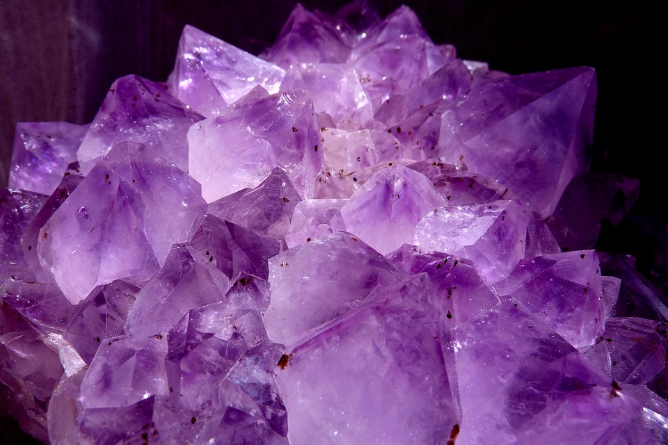 amethyst, violet, mineral