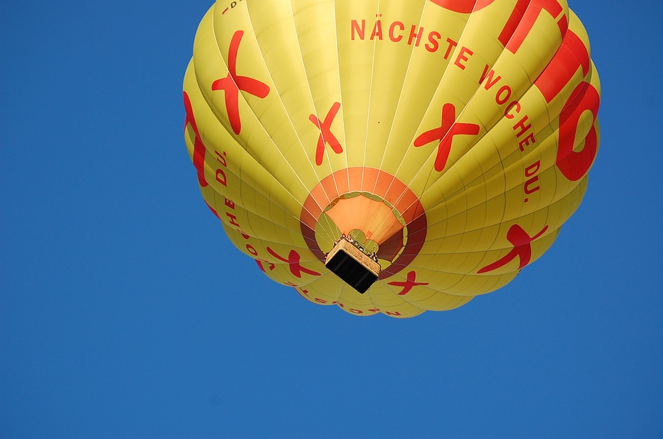 hot air balloon, float, fly