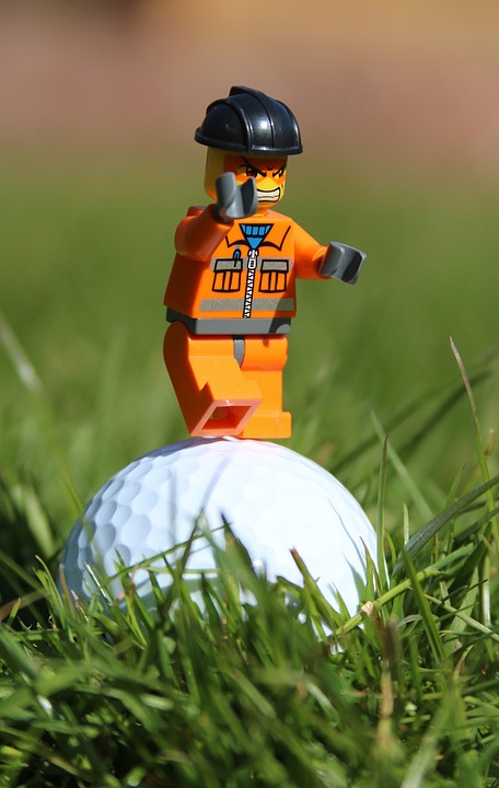 golf, golf ball, angry