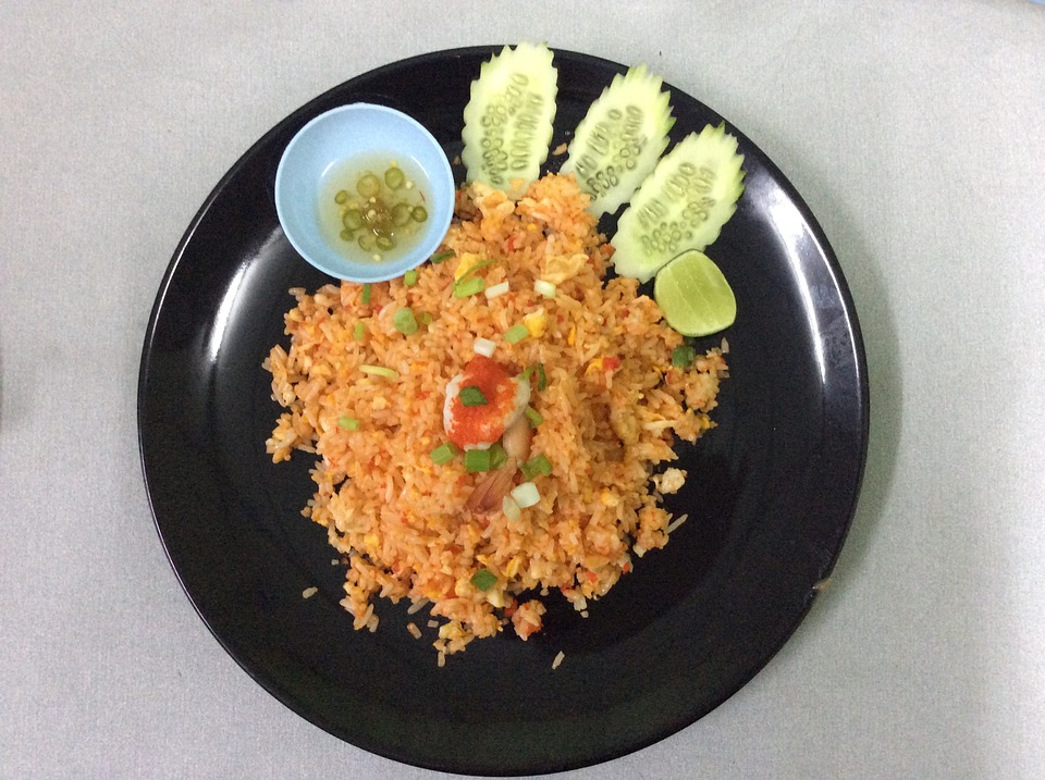 rice, thai food, food