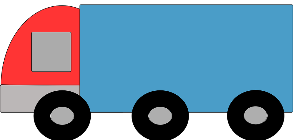 truck, vehicle, transportation