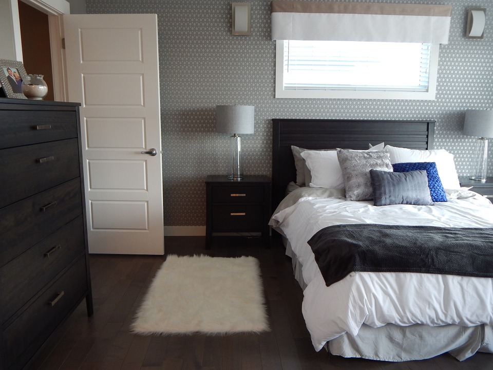 bedroom, bed, furniture