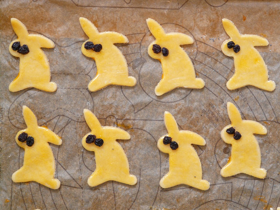 easter, easter bunny, easter cakes