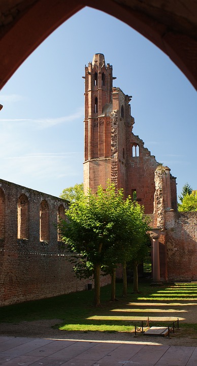 ruin, monastery, limburg