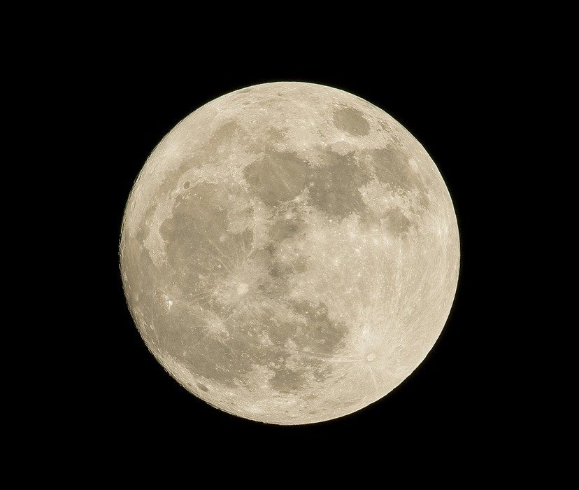 astronomy, full moon, luna