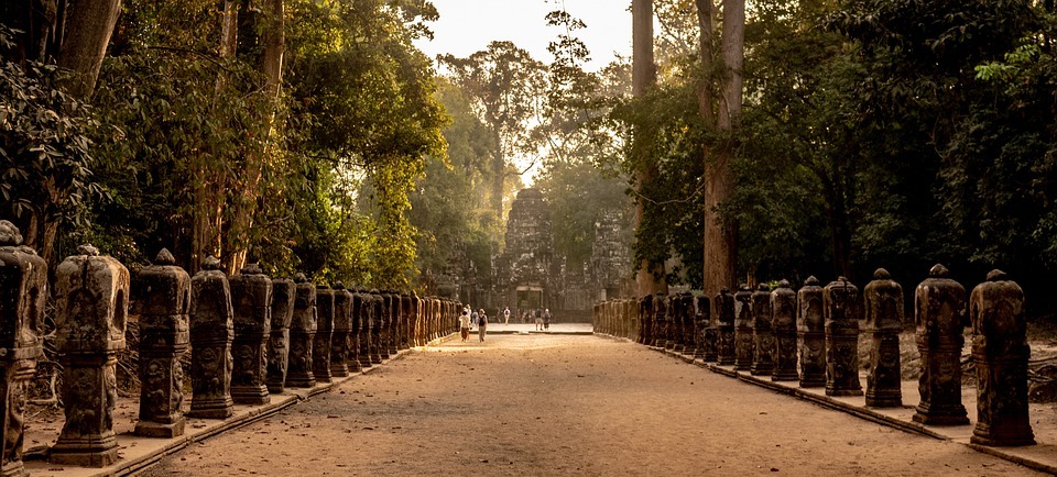temple, cambodia, ankor