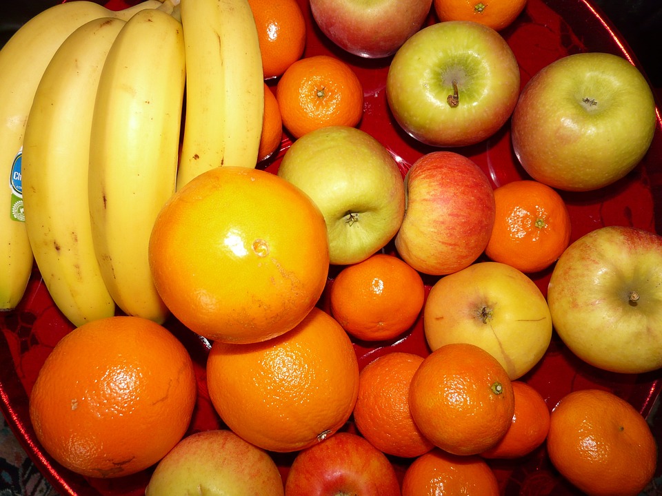 fruit, fruit basket, food