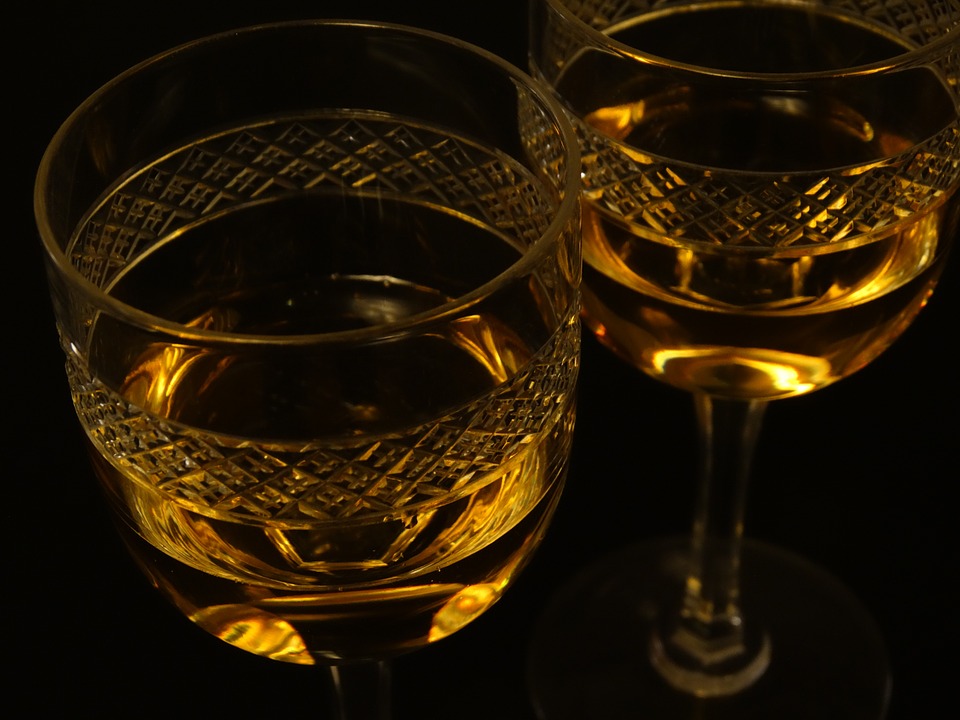 wine, wine glass, crystal glass