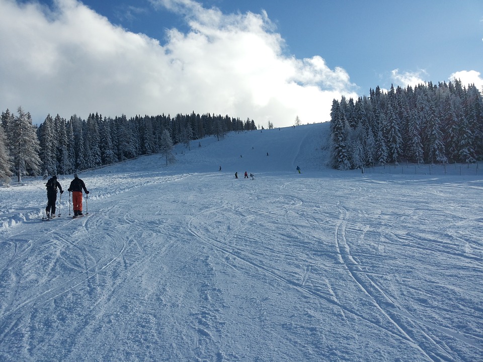 ski area, ski run, skiing