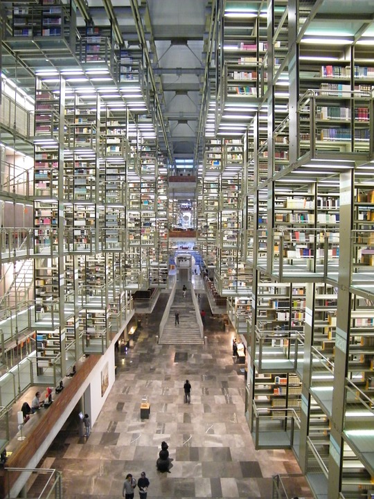 library, mexico, city