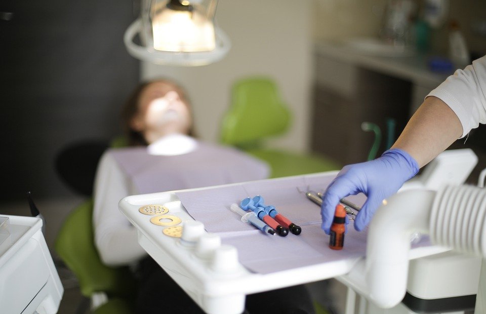 dentist, tools, clinic