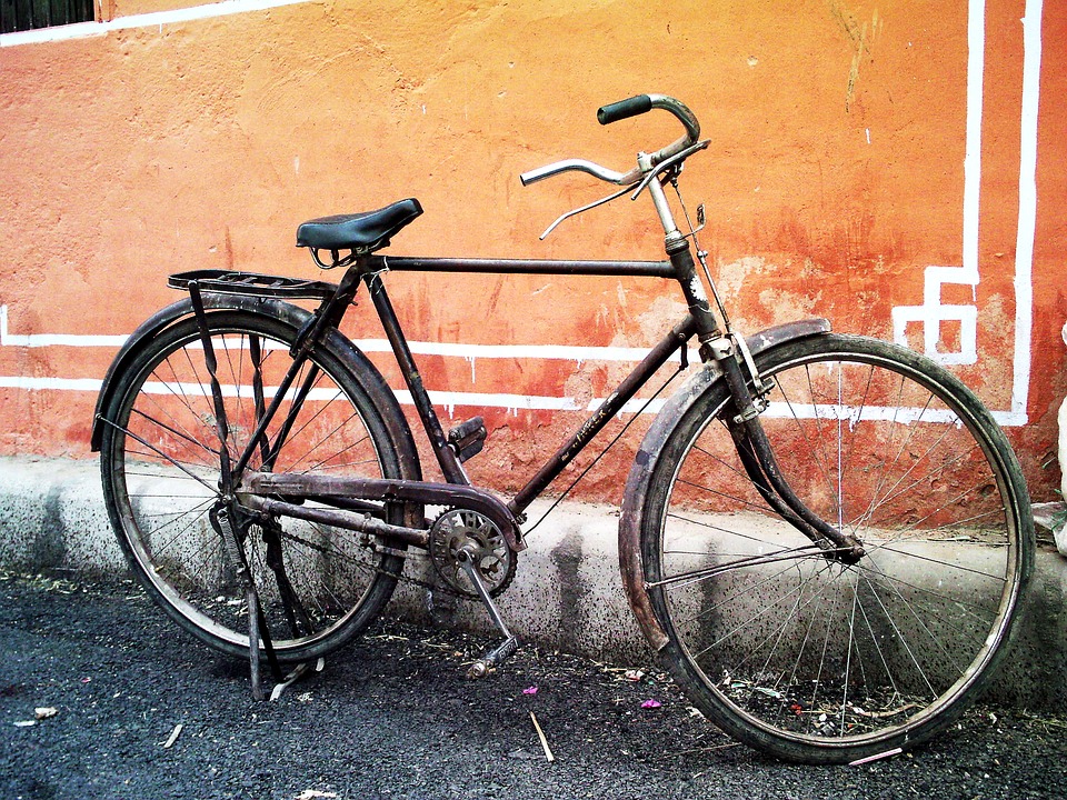 old used bike