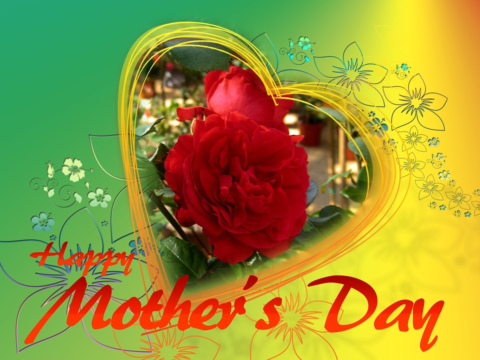 heart, love, mother's day