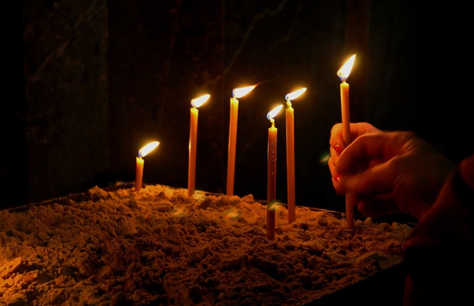 god, candles, prayer