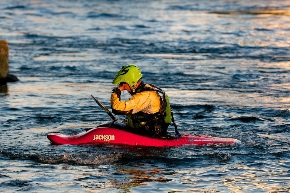 kayak, white water, water sports