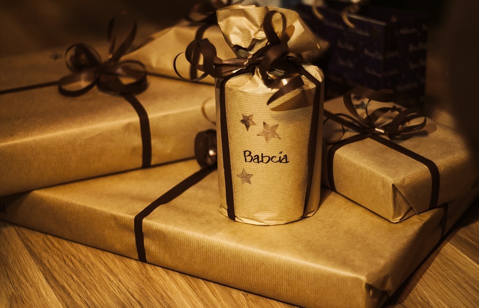 gifts, wrapping paper, presents