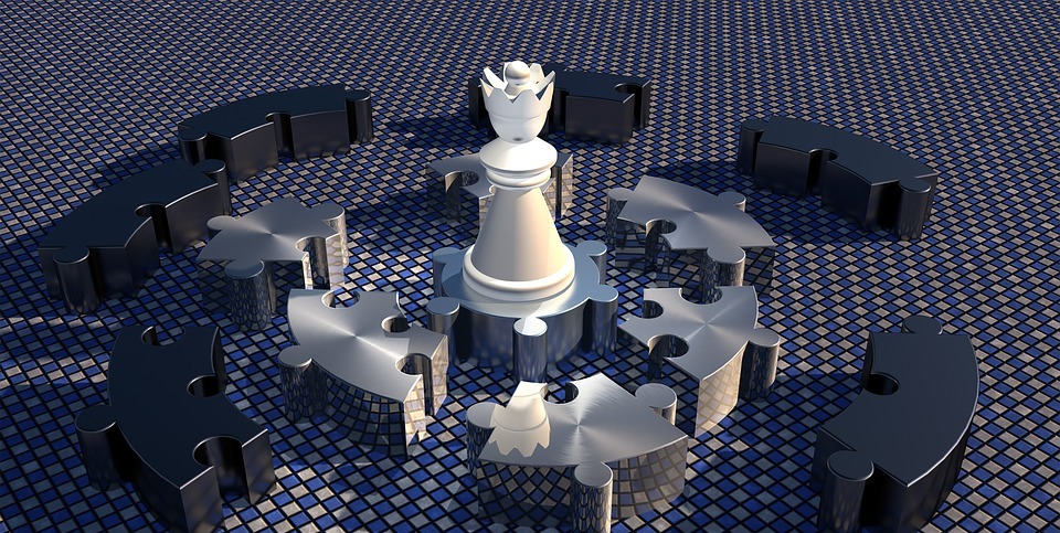 lady, chess piece, kreispuzzel