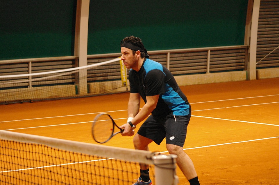 tennis, clay, court