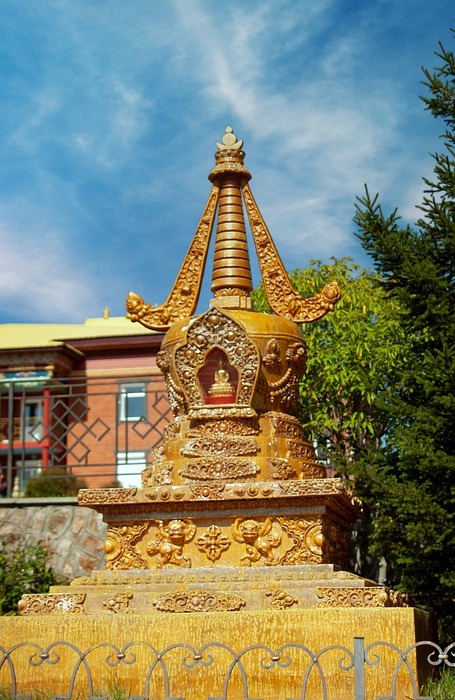 temple, statue, buddhism