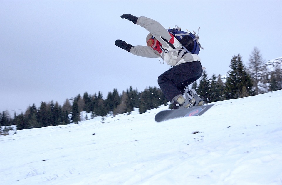 snowboarding, snow, winter
