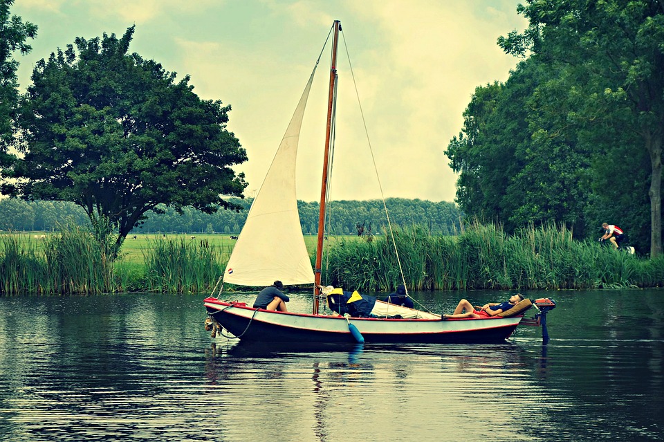 boat, sailboat, sailing