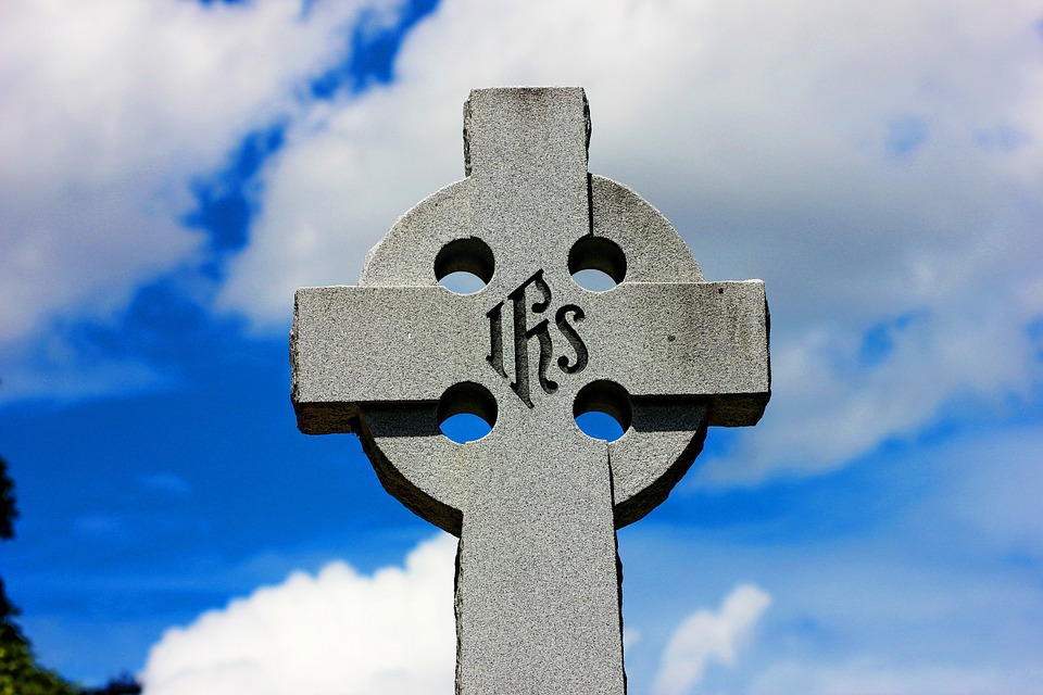 cross, headstone, tombstone