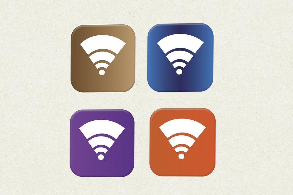logo, icon, wifi