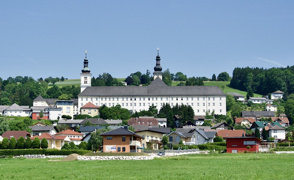 monastery, catholic, building