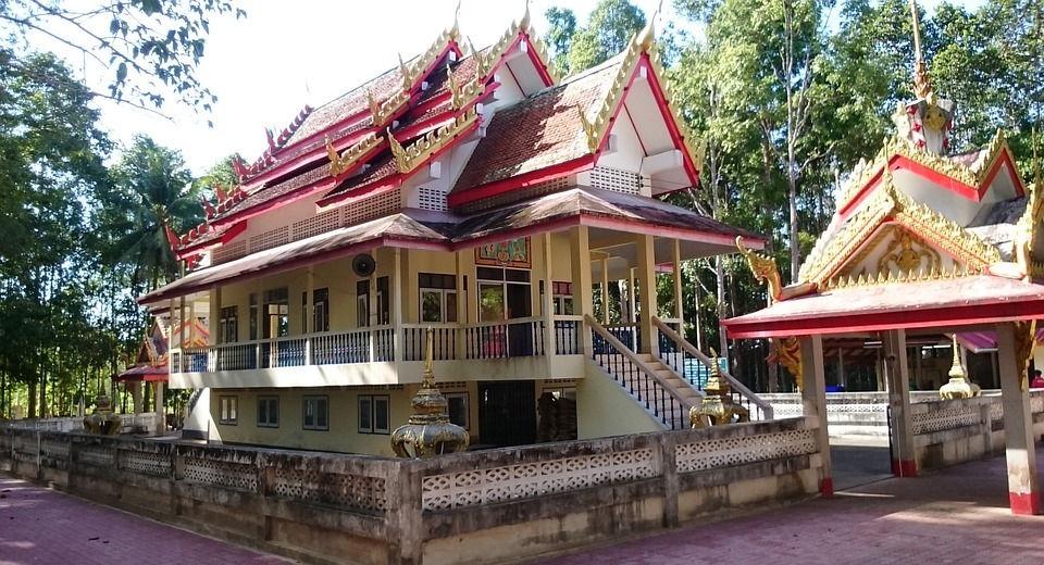 temple, thailand, chumphon