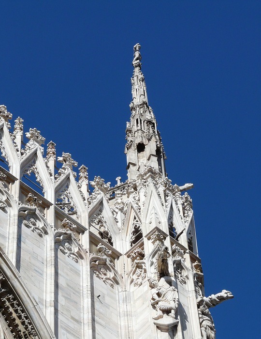 cathedral, milan, architecture