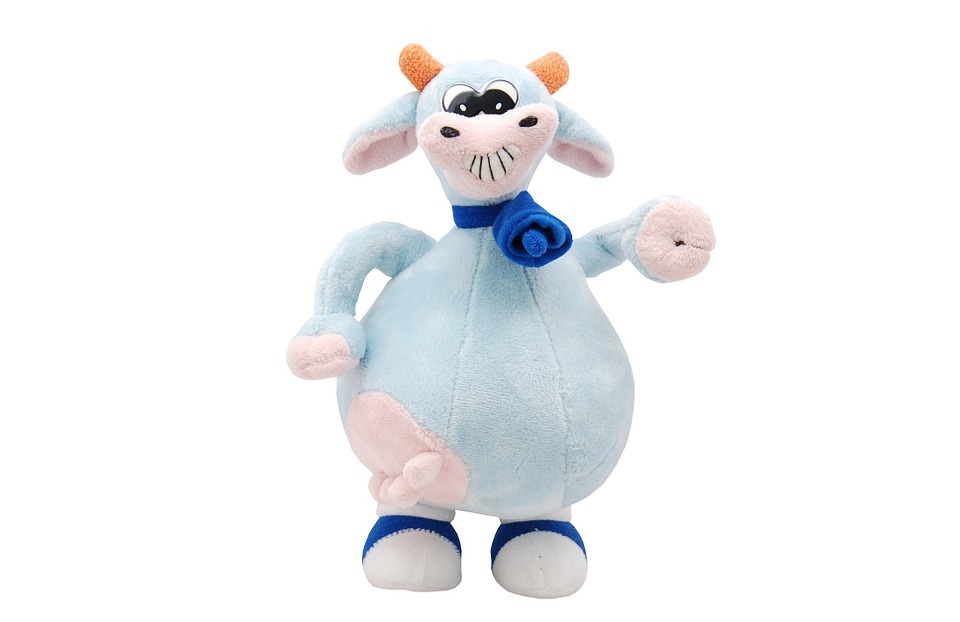 toy, animal, cow