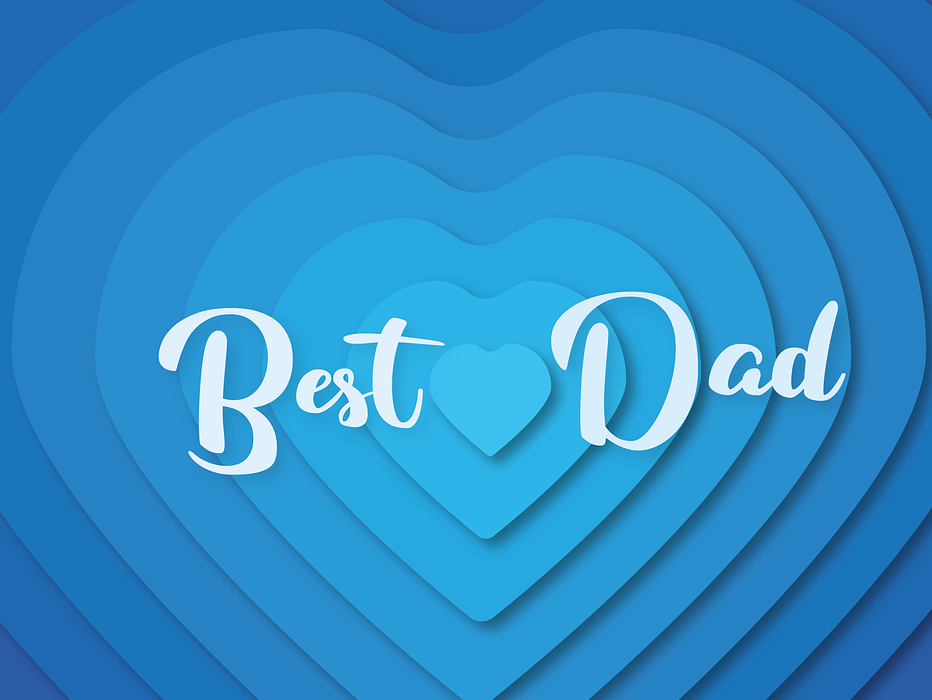 father's day, love, heart