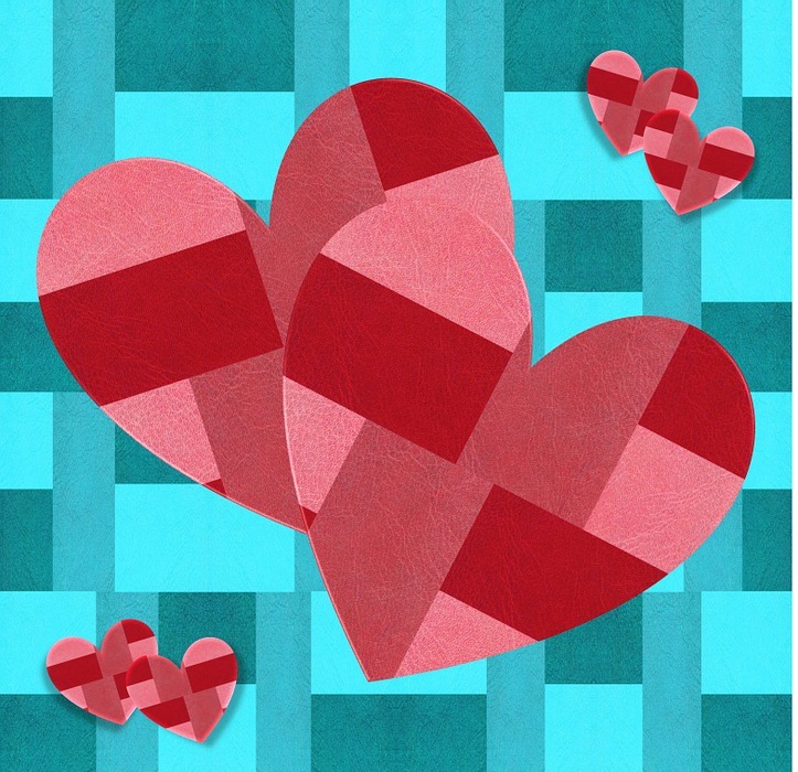 valentine, love, hearts