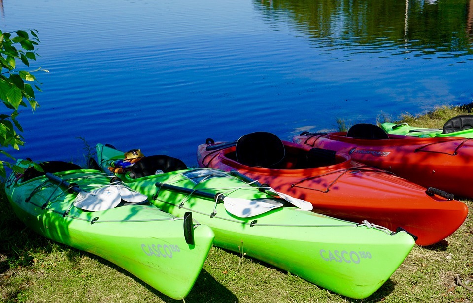 kayak, boat, water