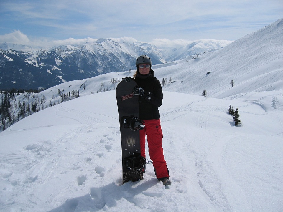semolina kar corner, wagrain, snowboard