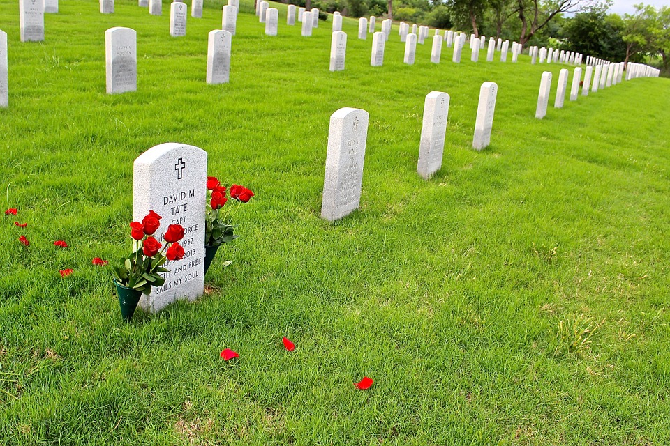 graveyard, military, cemetery