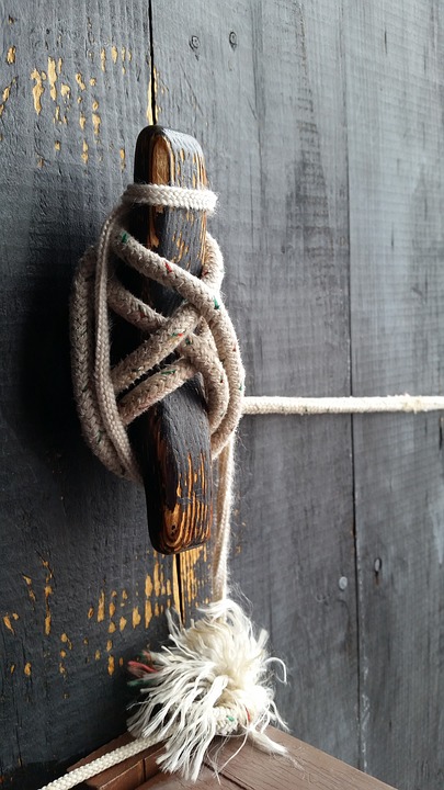 rope, knot, boat tie
