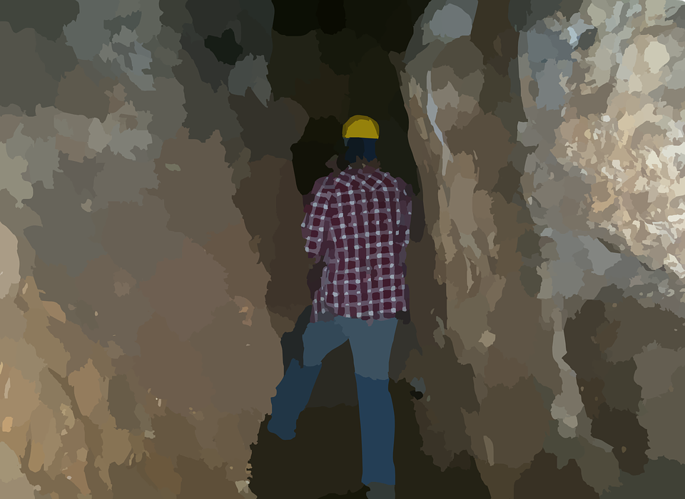 cave, darkness, explorer