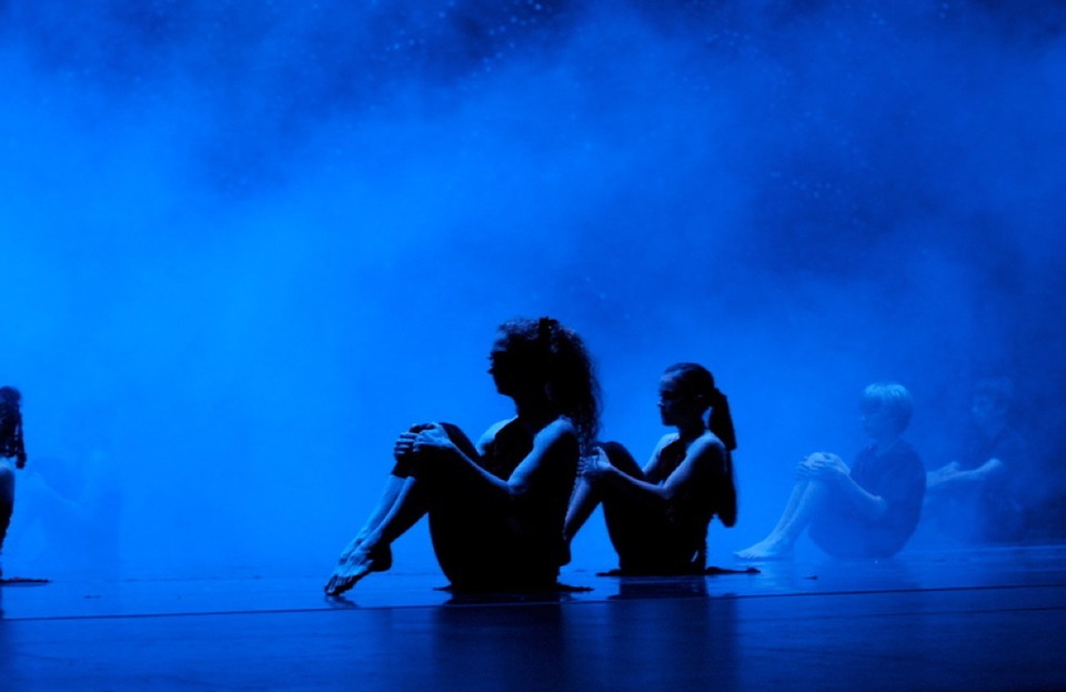on stage, performance, dancers