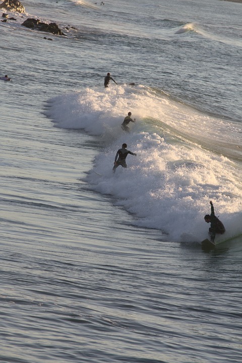 surf, biarritz, wave